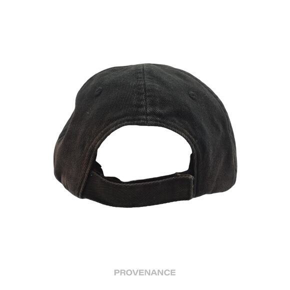 🔴 Balenciaga Embroidered Rainbow Logo Cap - Washed Black - Picture 7 of 12